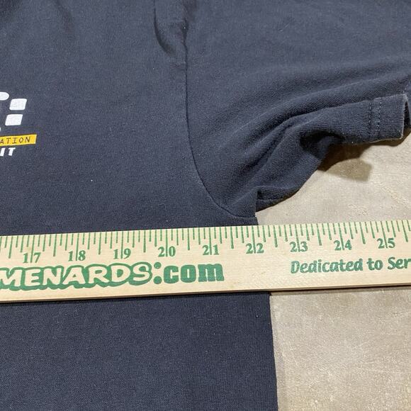 CSI Las Vegas Unit T-Shirt Delta Pro Weight Black XL Vintage 2000s TV Show - Picture 5 of 6